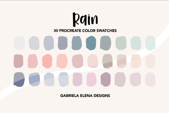 Download Rain Procreate Color Palette - Rain procreate Collection