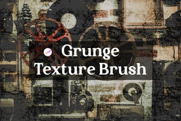 Download Grunge Texture Brush for Procreate - Grunge Collection