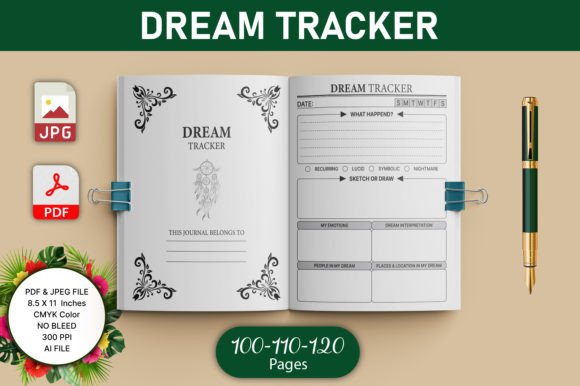 Download DREAM TRACKER 2023 for KDP INTERIOR - Premium Resources