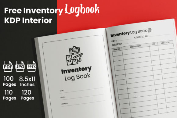 Download Free Inventory Logbook - KDP Interior - Kdp interior Collection