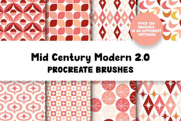 Download Mid Century Modern 2.0 for Procreate - Modern Collection