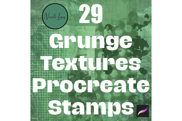 Download 28 Grunge Textures Procreate Brushes - Grunge Collection