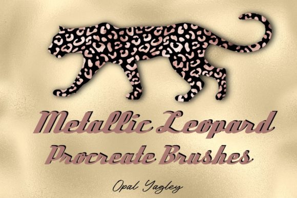 Download Metallic Leopard Procreate Brushes - Premium Resources